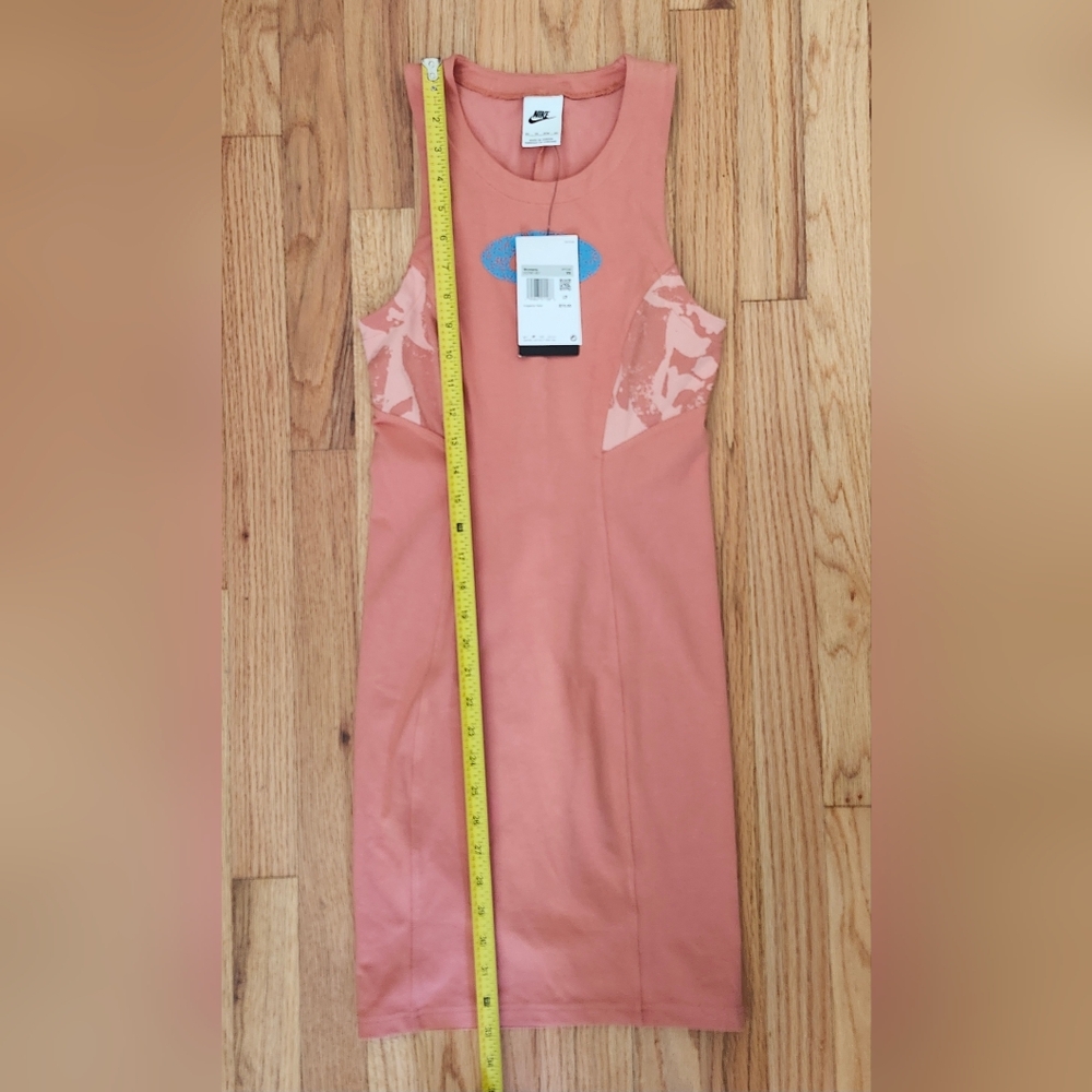 Nike Sportswear Icon Clash Women's Size XS Coral Tank Dress NWT - Picture 6 of 6